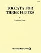 TOCCATA FOR THREE FLUTES FLUTE TRIO ARCHIVE cover